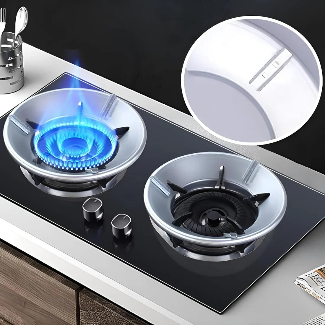 WindGuard Cooking Gas Stove